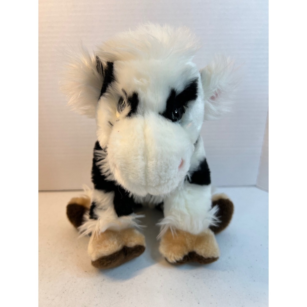 Ty Classic Mootina Cow Plush Black White Spotted Stuffed Animal 2004 Vintage 12"
